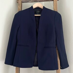 J Crew Blazer Navy Blue- Size 2